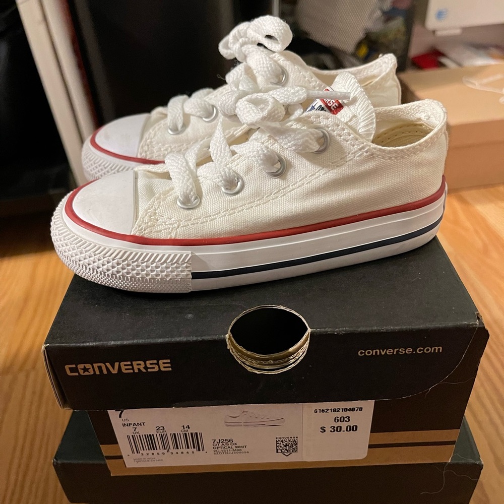 Infant Size 7 Converse